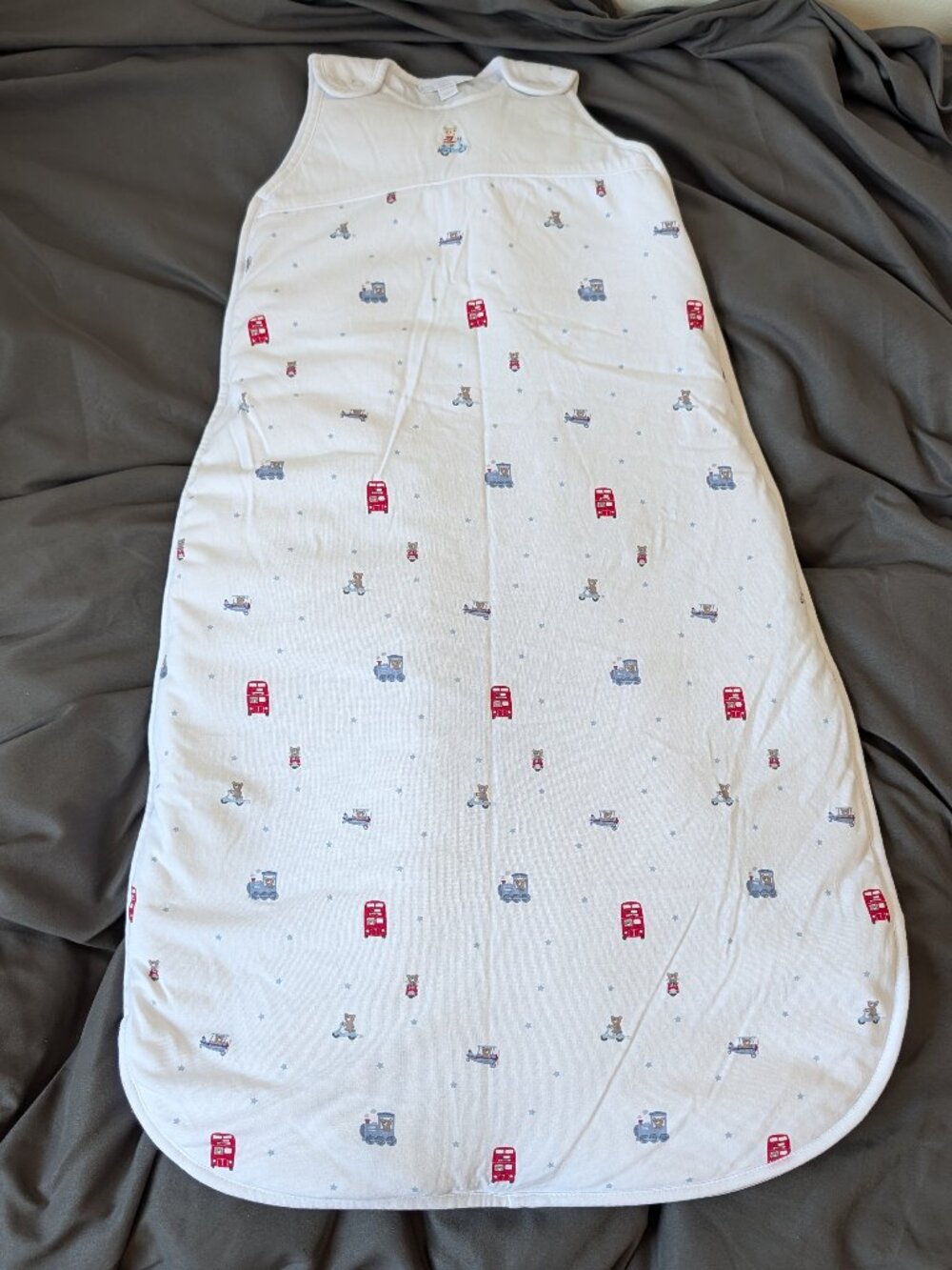 The White Company Organic Cotton London Sleep Bag (2.5 TOG) (6-18 months)